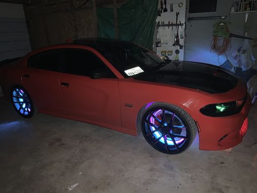 Customer photo review of Galaxy Wheel Ring Lighting Kit