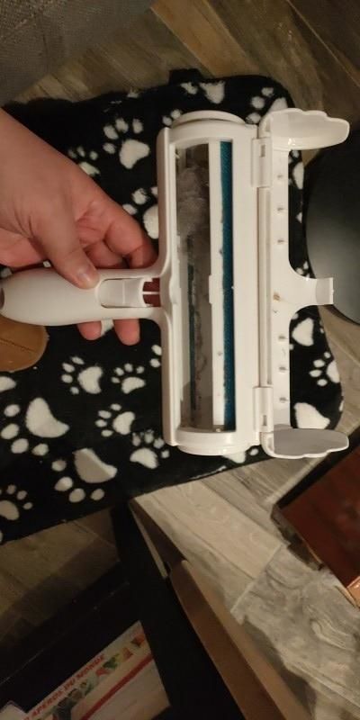 Customer photo review of Puppery Fusselbürste