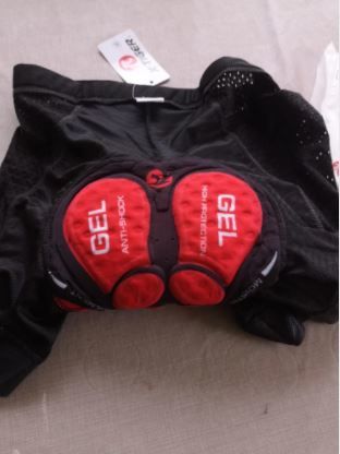 Customer photo review of X-TIGER 5D Padded Cycling Underwear