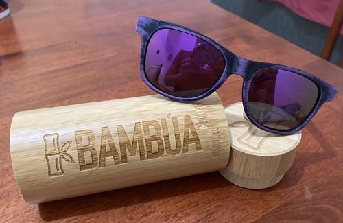 Customer photo review of Dashed Purple