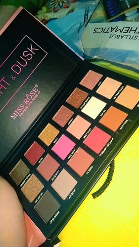 Customer photo review of Miss Rose TWILIGHT DUSK PALETTE