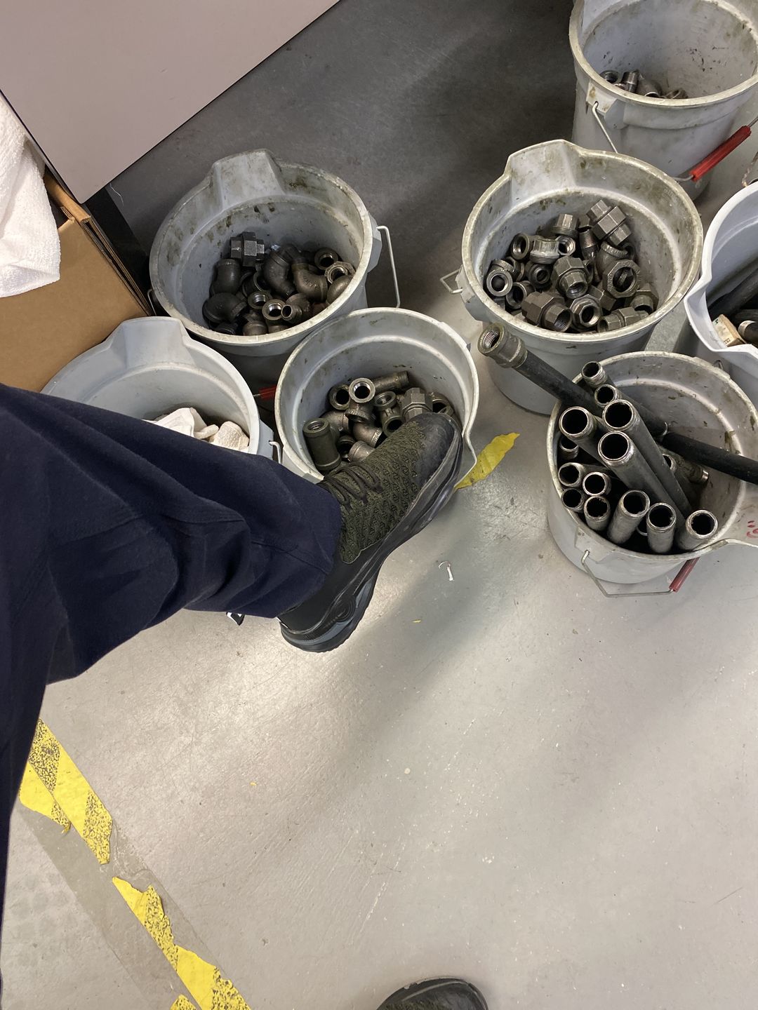 Customer photo review of Maven Puncture Resistant Comfortable Steel Toe Work Boots