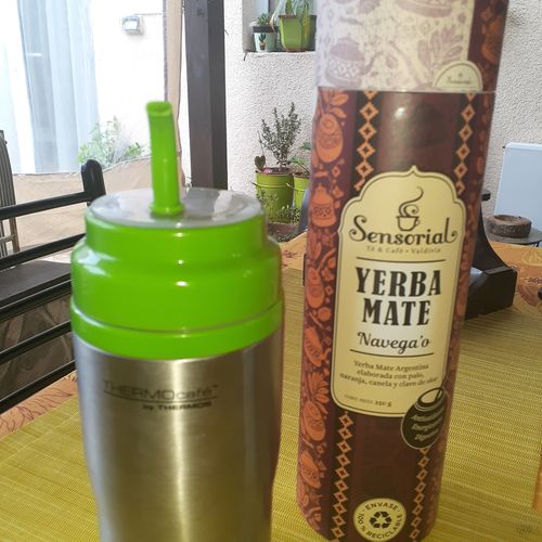 Customer photo review of Yerba Mate Cacao Menta Sensorial