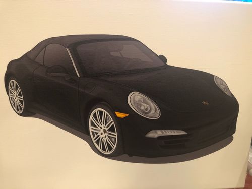 Customer photo review of Custom Car Portrait