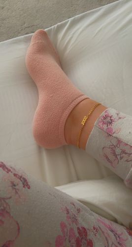 Customer photo review of Birth date anklet