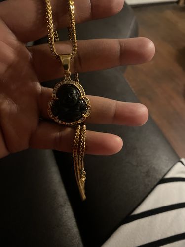 Customer photo review of Black Crystal Buddha