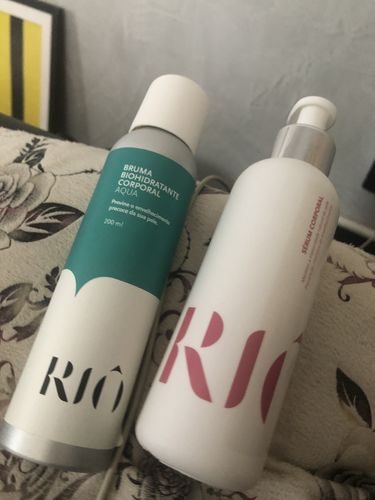 Customer photo review of Kit Bruma Aqua e Sérum Corporal