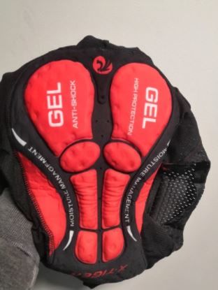 Customer photo review of X-TIGER 5D Padded Cycling Underwear
