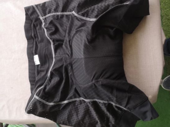 Customer photo review of X-TIGER 5D Padded Cycling Underwear