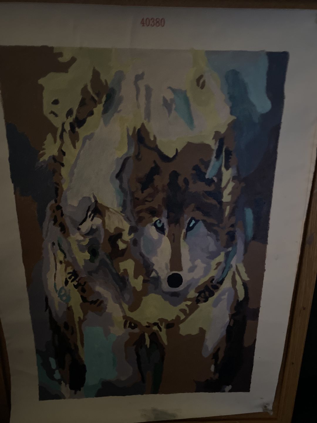 Customer photo review of FREE Paint By Numbers Kit