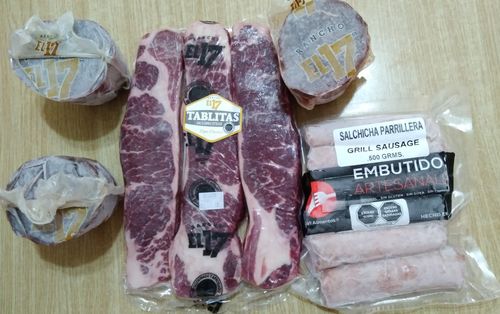 Reseña con foto de un cliente sobre Salchicha Parrillera, Alemana, Hot! o Chorizo Argentino