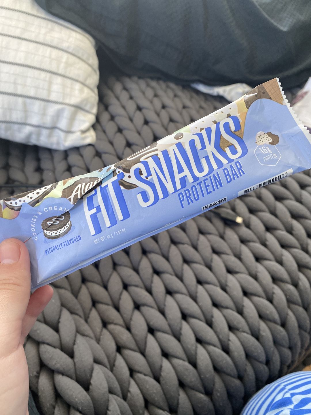 Customer photo review of Alani Nu - Fit Snacks Protein Bar 46g