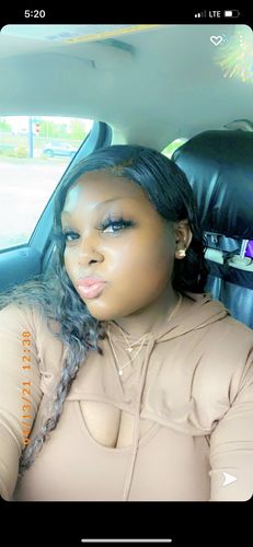 Customer photo review of Sterling silver “c” studs