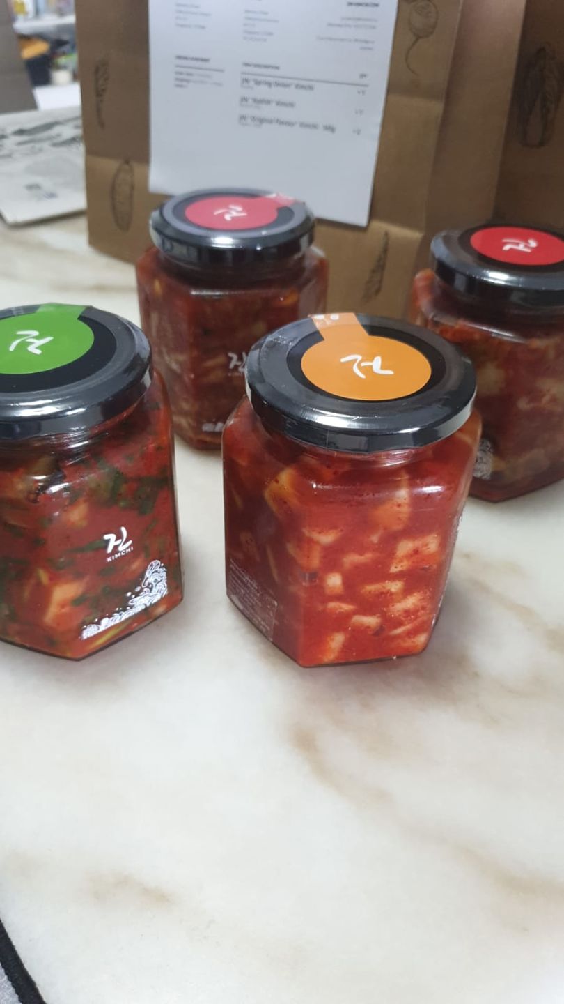 Customer photo review of JIN "Radish" Kimchi