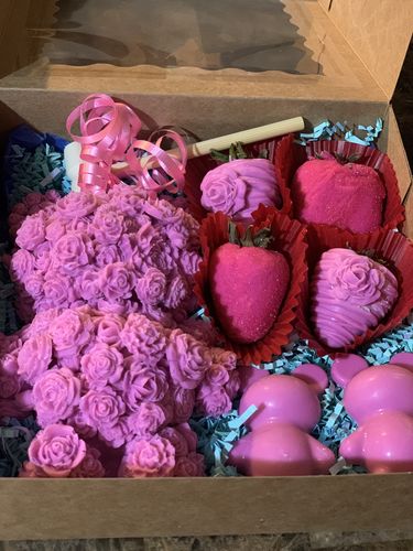 Customer photo review of 3D Teddy Bear Chocolate Mold