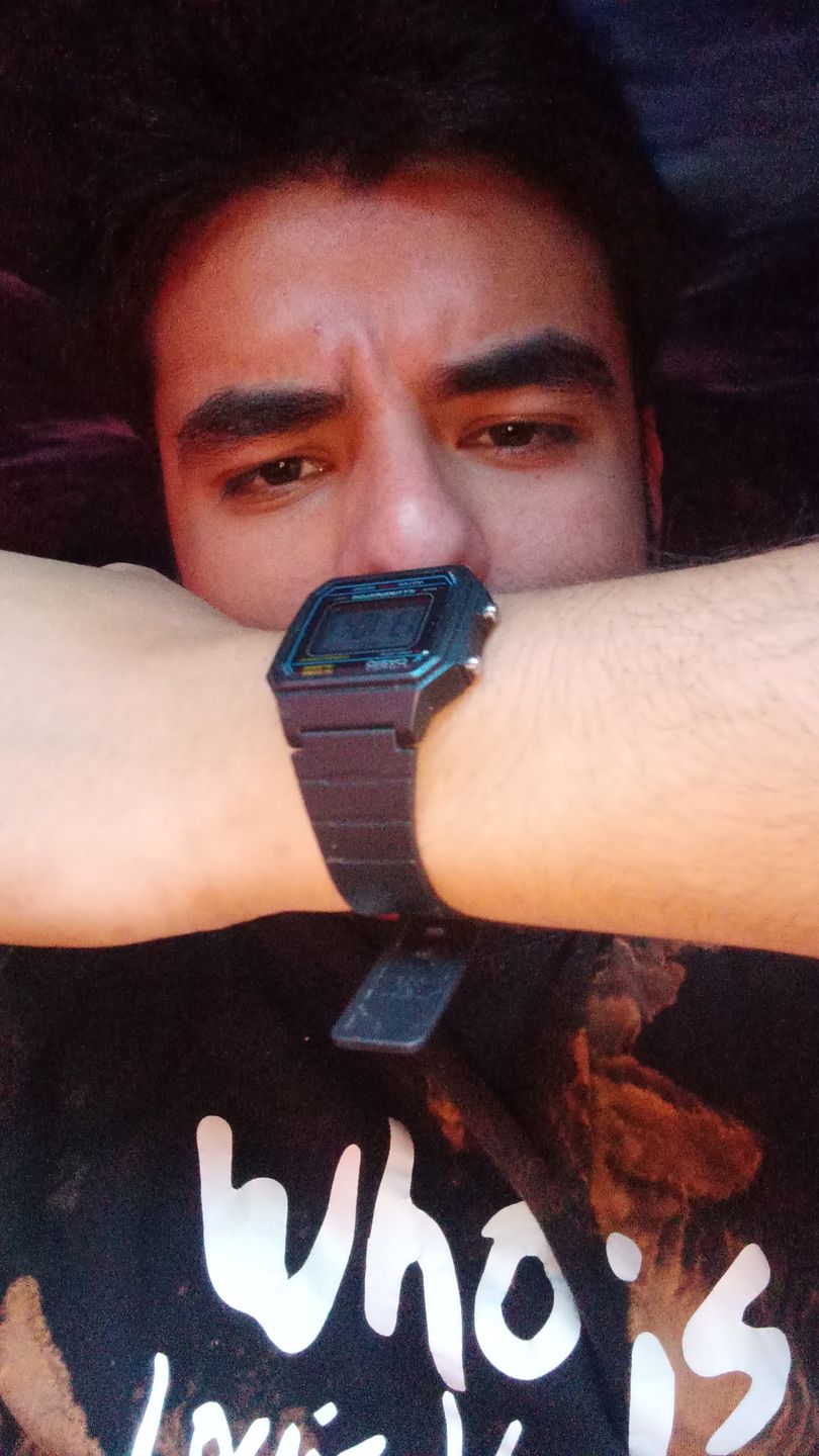 Customer photo review of Reloj Casio Vintage W-217H-1AVDF Classic Líneas Azules