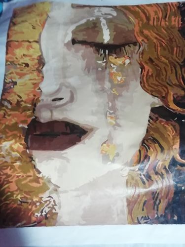 Customer photo review of Gustav Klimt 'The Golden Tears'