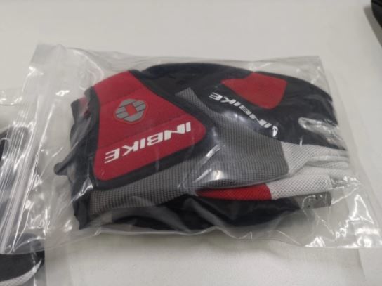 Customer photo review of INBIKE Half Finger Gel Pad Cycling Gloves