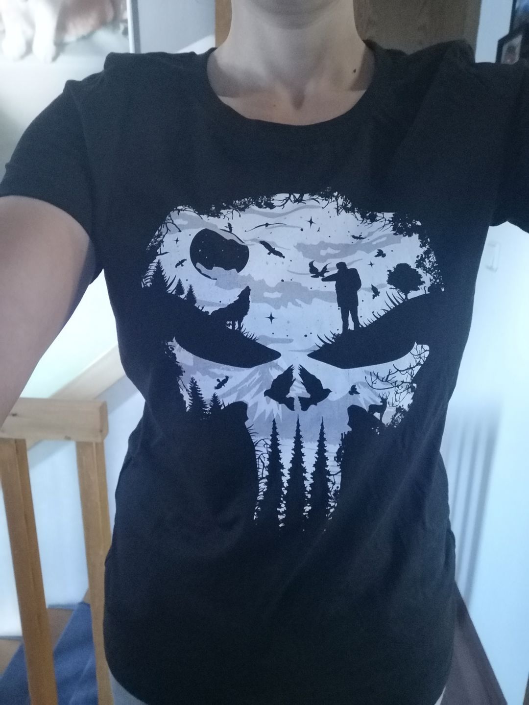 Customer photo review of Nature Skull - Bio Damen Shirt