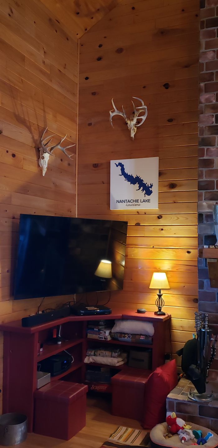 Customer photo review of Custom Lake Square Canvas