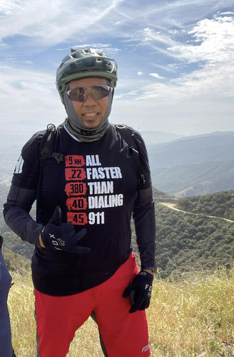 Customer photo review of All Faster Than 911 Mens Apparel