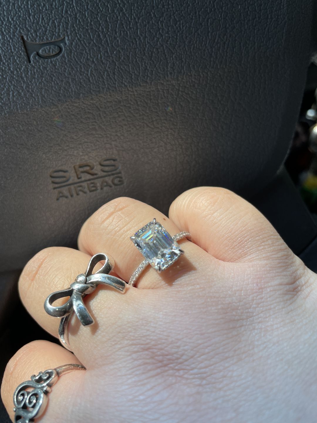Customer photo review of “Keep her” ring