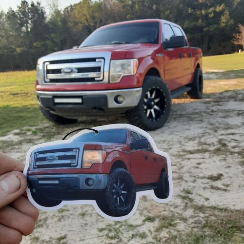 Customer photo review of One Custom Air Freshener