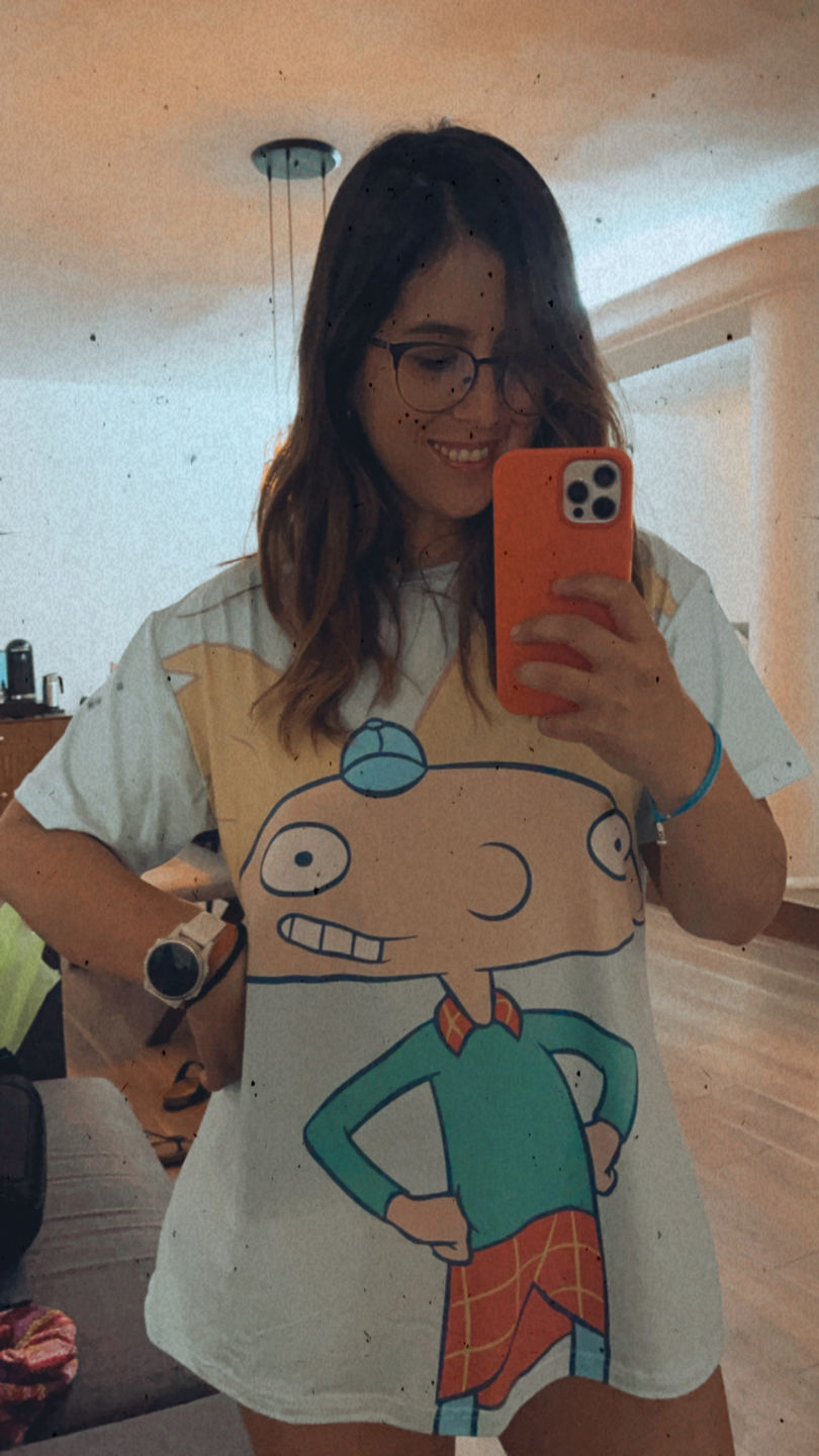 Customer photo review of Playera Pijama Hey Arnold Oficial