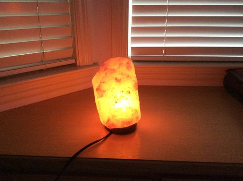 Customer photo review of Original Himalayan Salt Lamp (Medium)