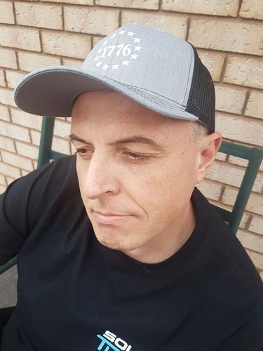 Customer photo review of 1776 Stars Trucker Hat