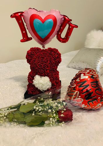 Customer photo review of Teddy Rose Small