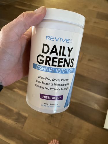 Customer photo review of Daily Greens Powder