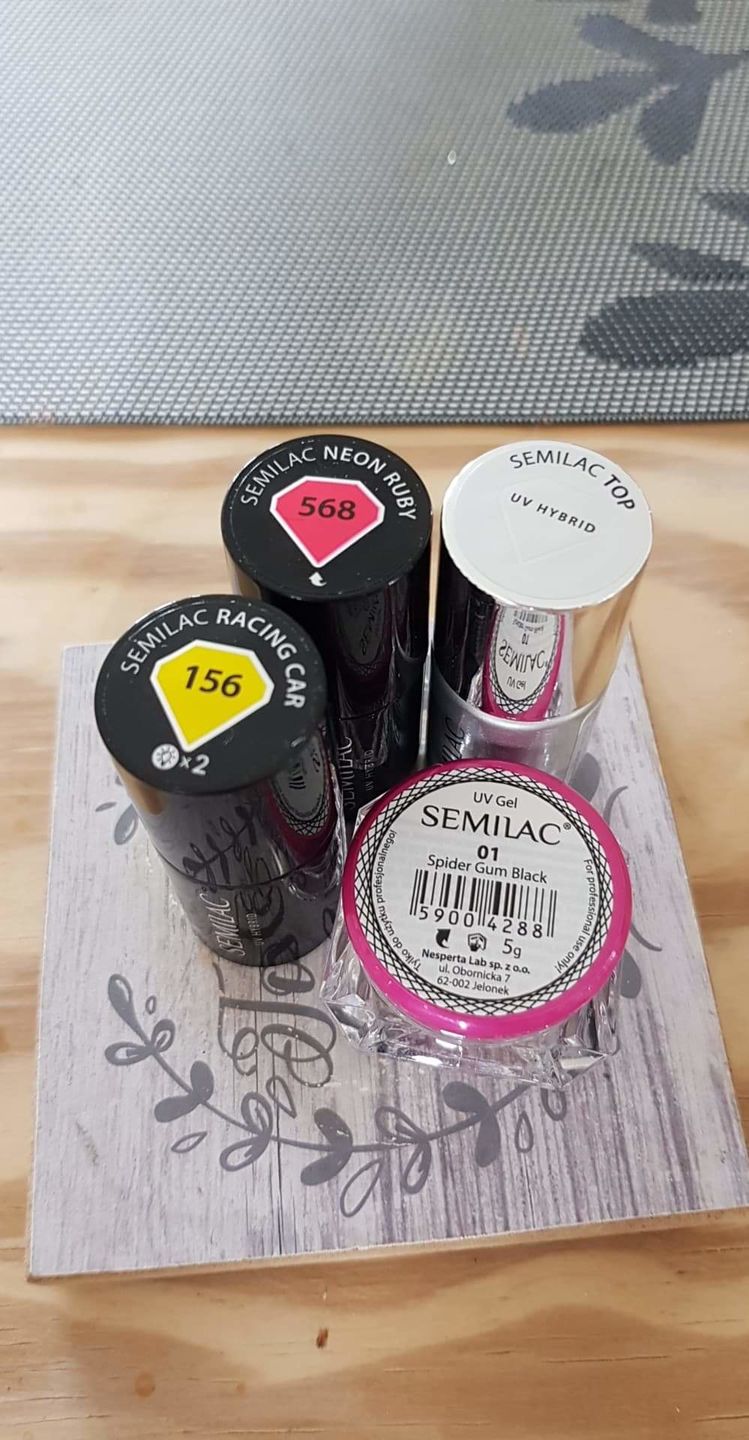 Customer photo review of Semilac Top Coat UV Gel Polish7 ml