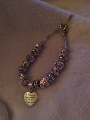 Customer photo review of Piece Of My Heart Bracelet