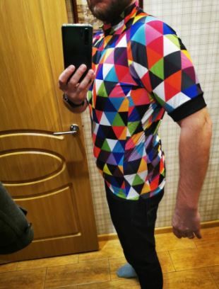 Customer photo review of Colorful Jersey