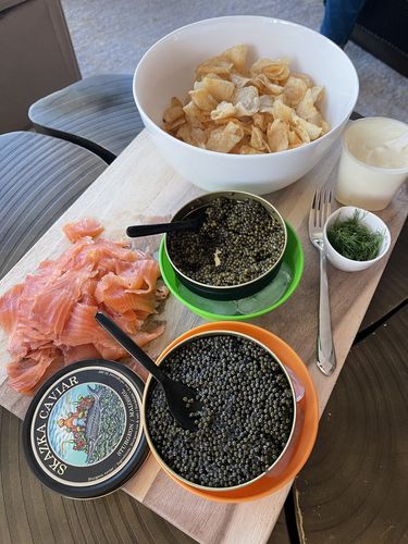 Customer photo review of "Russian Czar" Beluga Sturgeon Caviar