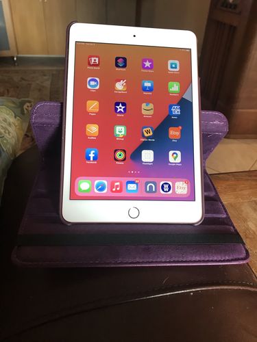 Customer photo review of Premium Leather iPad Case