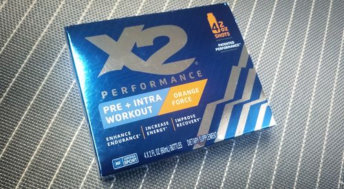 Customer photo review of X2 PERFORMANCE® Pre-Workout + Intra-Workout Shots