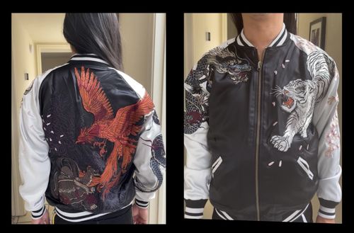 Customer photo review of Four Legendary Creatures Sukajan Souvenir Jacket