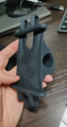Customer photo review of Universal Bicycle Phone Holder