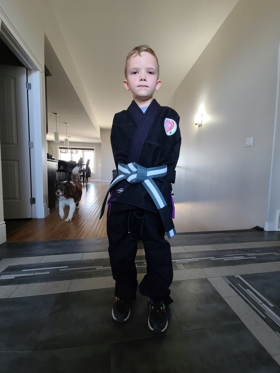 Customer photo review of Dragon Warrior Sublimation Brazilian Jiu Jitsu Gi ( BJJ GI )