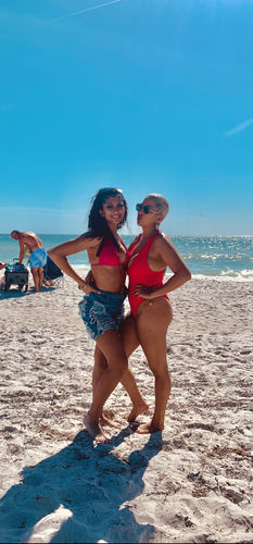 Customer photo review of ZETA MAILLOT in Coral