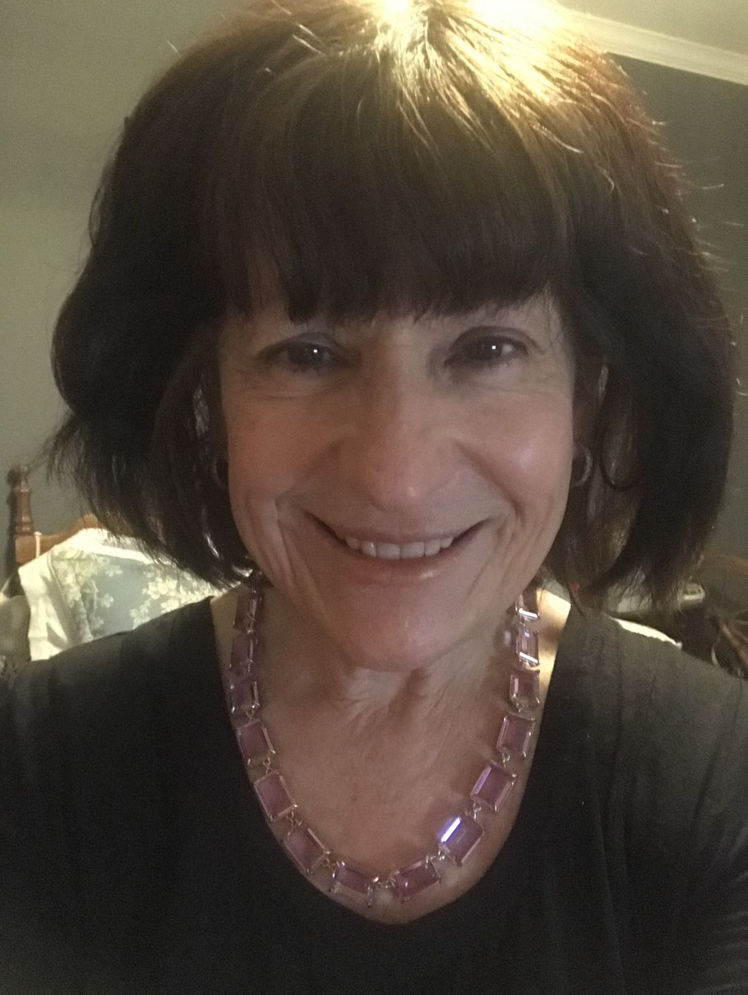 Customer photo review of Heidi Daus®"The Devil Wears Heidi" Crystal Petite Necklace