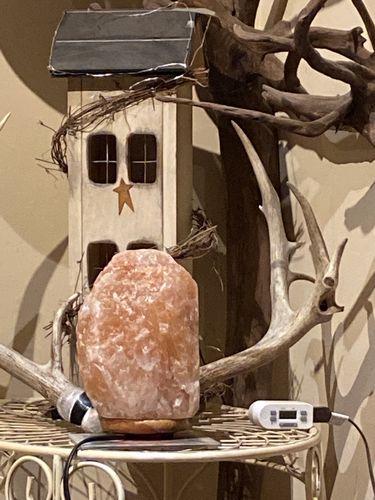 Customer photo review of (Set of 4) Original Himalayan Salt Lamps - XL