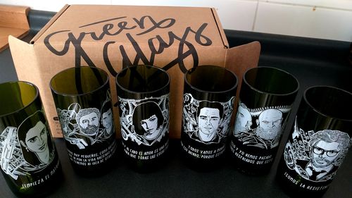 Customer photo review of Bella Ciao! Juego de 6 Vasos