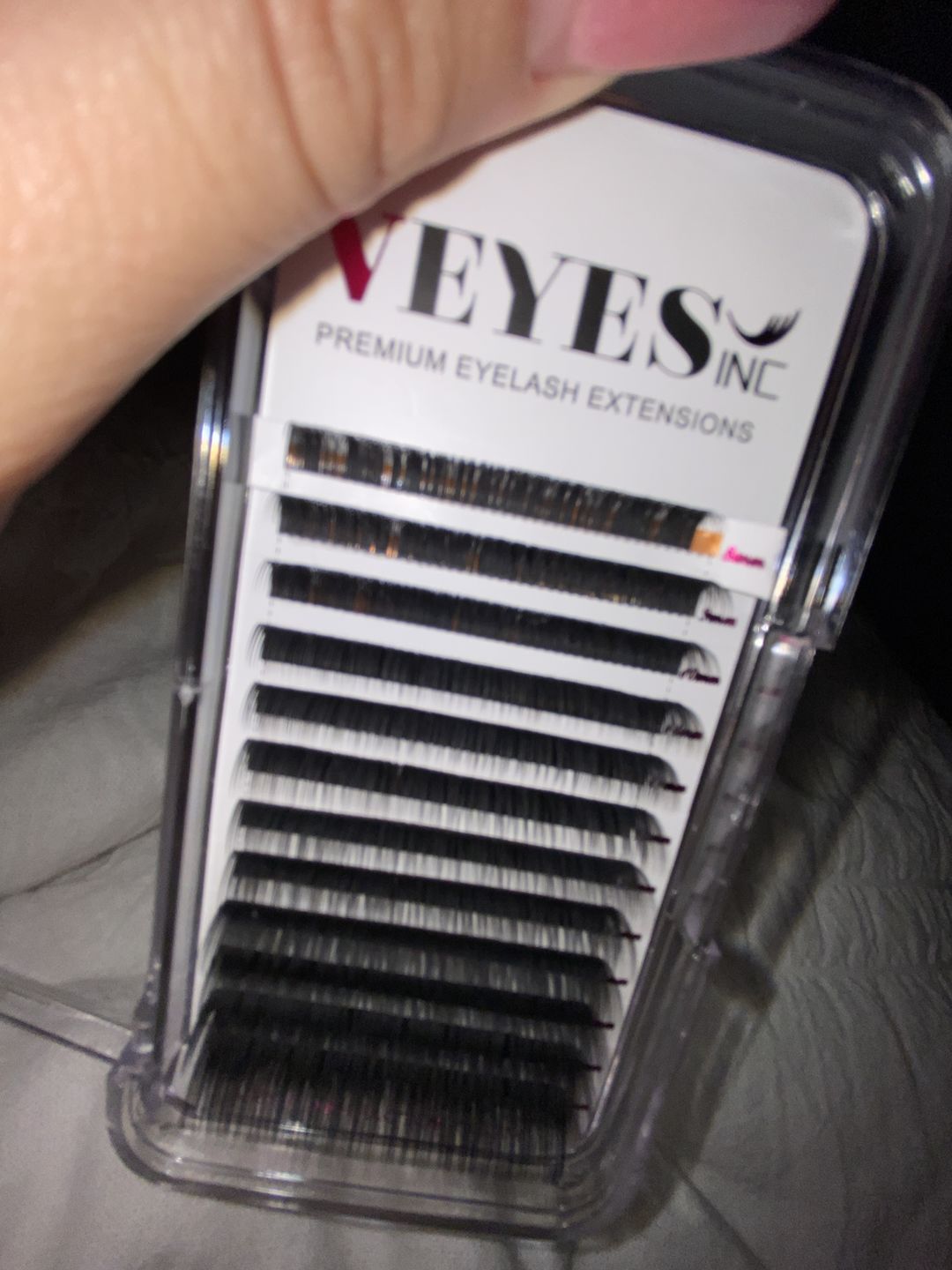 Customer photo review of Classic Eyelash Extensions 0.10 0.15 0.20mm Mixed