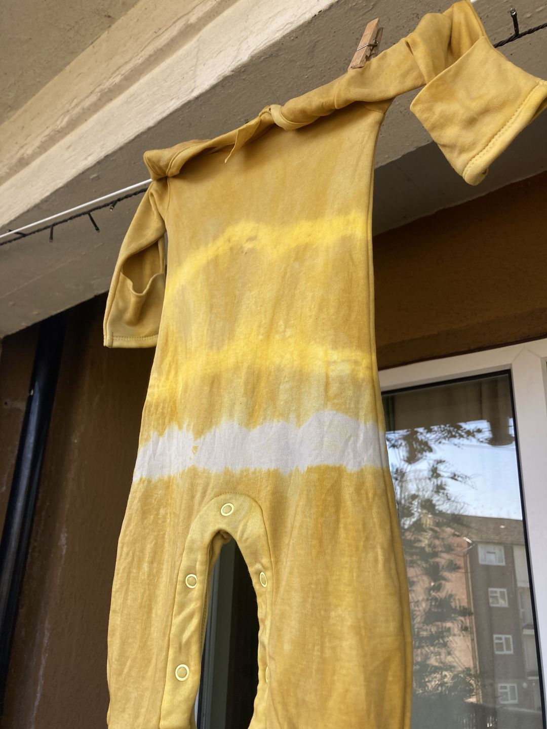 Customer photo review of Natural Playsuit