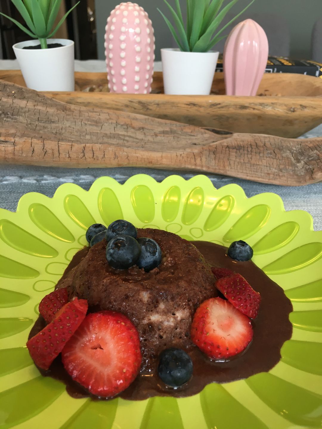 Customer photo review of Koa Instant Protein Lava Cakes (2 Pack)