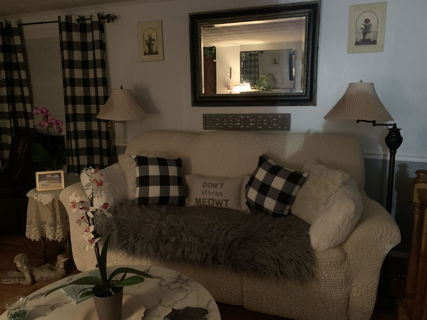 Customer photo review of 3 Seater Recliner Slipcover, Comfort Collection