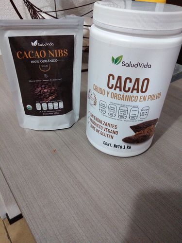 Customer photo review of Cacao Orgánico en Polvo